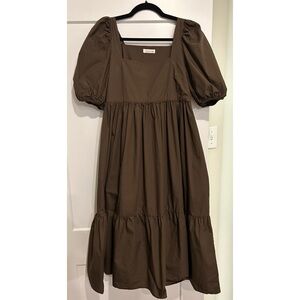 A Bronze Age Serenity Puff Dress